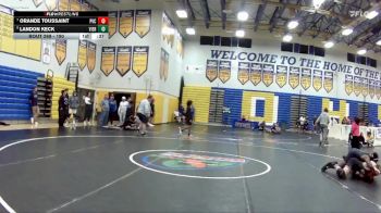 190 lbs Cons. Round 2 - Orande Toussaint, Park Vista Community vs Landon Keck, Viera