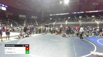 62 lbs Quarterfinal - Marcus Sickle, Laurel Matburners vs Knox Bussey, Windy City WC