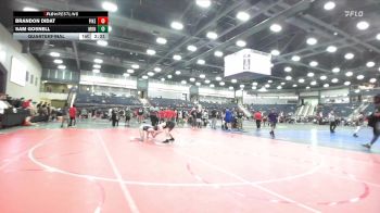 125 lbs Quarterfinal - Sam Gosnell, Montreat College vs Brandon Didat, Pikeville