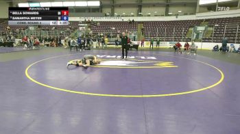 131 lbs Cons. Round 3 - Bella Sowards, Sacred Heart vs Samantha Meyer, Ithaca