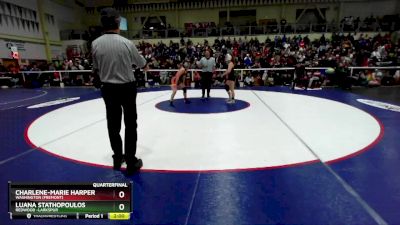 140 (142) Quarterfinal - Luana Stathopoulos, Redwood -Larkspur vs Charlene-Marie Harper, Washington (Fremont)