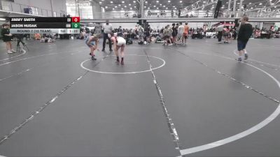 96 lbs Round 7 (10 Team) - Jason Hudak, Iron Horse White vs Jimmy Smith, Dayton Bandits