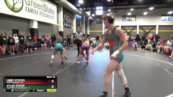 124 lbs Round 4 (6 Team) - Isabella Miller, FEWTeamIowa vs Kaydn Meyer, Valkyrie Of Goldfinch