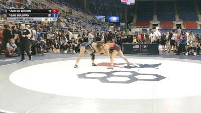 130 lbs Cons. Semis - Zaylyn Woods, Texas vs Gail Sullivan, New York