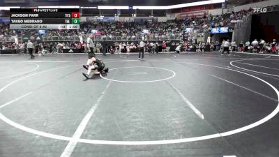 92 lbs Consi Of 8 #2 - Jackson Farr, Titan Wrestling vs Takeo Medrano, The Best Wrestler