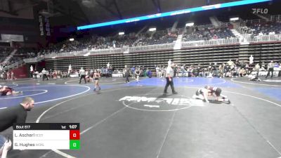 81 lbs Quarterfinal - Leo Ascherl, Scottsbluff WC vs Grady Hughes, Worland WC