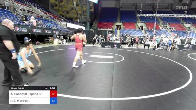 215 lbs Cons 64 #2 - Andre Sandoval Espana, CA vs Sebastian Morera, FL