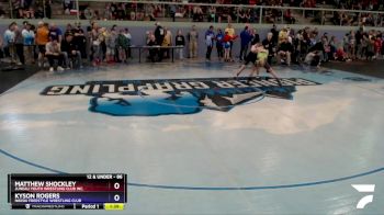 86 lbs Round 1 - Kyson Rogers, Nikiski Freestyle Wrestling Club vs Matthew Shockley, Juneau Youth Wrestling Club Inc.