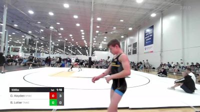 108 lbs Rr Rnd 5 - Owen Hayden, Sly Fox Wrestling Club vs Braiden Lotier, Team Nauman Wrestling Club Silver Fox