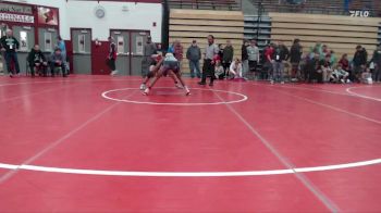 126 lbs Cons. Round 5 - Bricen Kirk-Banks, McCutcheon High School vs Bradley McCue, Terre Haute South