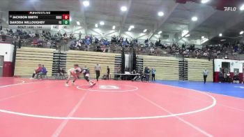 144 lbs Quarterfinal - Jackson Smith, Heritage Hills High School vs Dakoda Willoughby, Fountain Central
