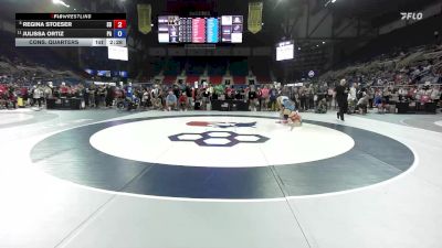 125 lbs Cons. Quarters - Regina Stoeser, SD vs Julissa Ortiz, PA