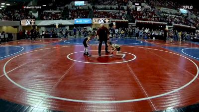 52 lbs Quarterfinal - Aurora Encinas, Silver Valley Wrestling Club vs Nora Blackcrow, Ft. Belknap Warriors