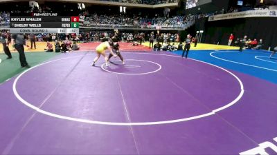 5A 235 lbs Cons. Round 3 - Shelby Wells, Comal Pieper vs Khylee Whalen, Dumas
