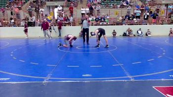 115 lbs Quarterfinal - Carson Moore, Garage Grapplers Wrestling vs Trent Good, Jr War Eagles Wrestling Club