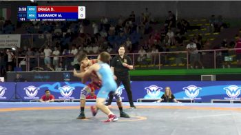 51 kg 1/8 Final - Dragos Draga, Romania vs Maxim Sarmanov, Moldova