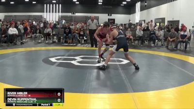 119 lbs Round 2 (8 Team) - Devin Ruppenthal, Patriots Wrestling Club vs River Hibler, Gotcha Illinois (IL)