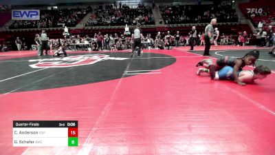 Quarterfinal - Kai'lynn Neighbors, Muskogee Rougher Youth Wrestling vs Christopher Solt, Sperry Wrestling Club