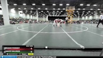 138 lbs Champ. Round 3 - Abraham Pomeroy, CO vs Lorenzo Gallegos, NM