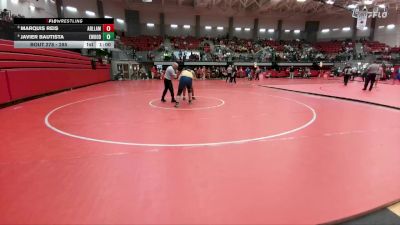 285 lbs Cons. Round 2 - Marquis Reis, Arlington Lamar vs Javier Bautista, Eastwood