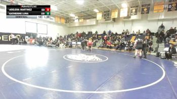 235 lbs Semifinal - Adelena Martinez, Hemet vs Katherine Luna, Downey