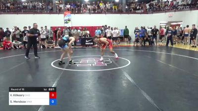 57 kg Round Of 16 - Vincent Kilkeary, Ohio Regional Training Center vs Seth Mendoza, Spar Wrestling Academy