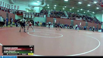 100 lbs Cons. Round 2 - Koen Paulley, Salem Lions Wrestling Club vs Maddox Hooper, Contenders Wrestling Academy