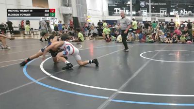105 lbs Rr Rnd 5 - Michael Wilbur III, Journeymen Mini-Men - EL vs Jackson Fowler, Dueling Bandits - EL