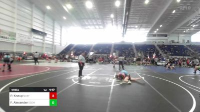 130 lbs Final - Pearl Kneup, Mustang WC vs Fayme Alexander, Osoway