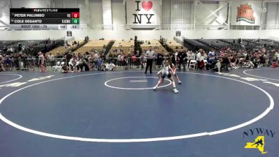 75 lbs Cons. Round 5 - Peter Palumbo, VHW Club vs Cole DeSanto, Hilton Jr Cadets Wrestling Club