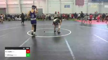 126 lbs Round Of 64 - Kevin Lopez, Elk Grove vs Ty Whitney, Ford Dynasty WC