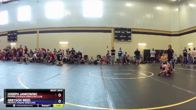 82 lbs Cons. Round 2 - Joseph Jankowski, Maurer Coughlin Wrestling Club vs Greyson Reed, Midwest Xtreme Wrestling