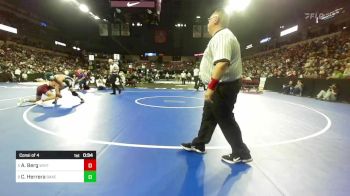 150 lbs Consi Of 4 - Anthony Berg, Whitney vs Christian Herrera, Bakersfield