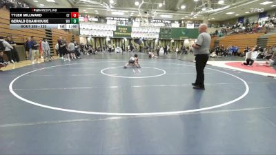 120 lbs Champ. Round 3 - Tyler Millward, Cherokee Trail vs Gerald Eganhouse, West Hills