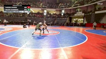 132-2A Champ. Round 1 - Major Chambers, Rockmart vs Kaeden Barnes, Miller Grove