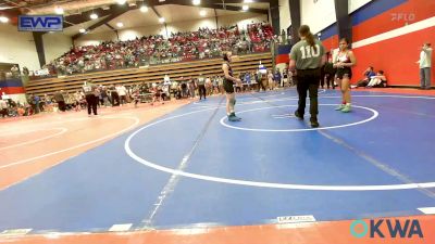 102 lbs Rr Rnd 1 - Yareli Flores, R.A.W. vs Abrianne Halapy, Tulsa Blue T Panthers