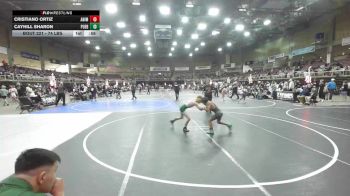 74 lbs Consolation - Cristiano Ortiz, Animal House Wrestling vs Cayhill Sharon, Pueblo County WC