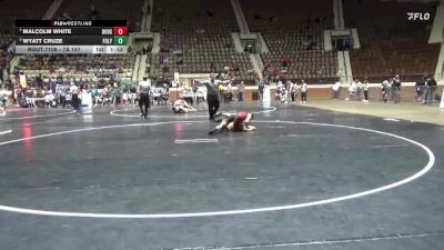 7A 157 lbs Quarterfinal - Malcolm White, Dothan HS vs Wyatt Cruze, Foley