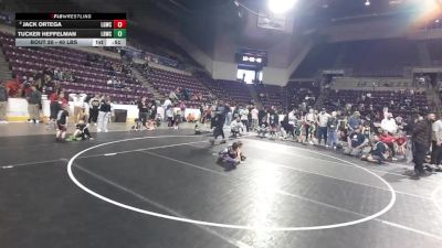40 lbs Champ. Round 2 - Jack Ortega, La Gente Wrestling Club vs Tucker Heffelman, Legacy Boltz Wrestling Club