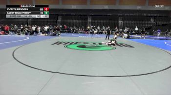 125 lbs Consolation - Jocelyn Mendoza, Gilroy vs Caddy Belle Tverdy, Eagle