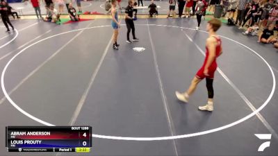 132 lbs Cons. Round 2 - Abram Anderson, MN vs Louis Prouty, MN
