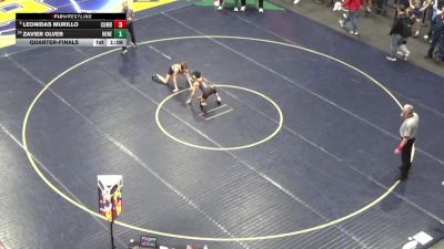 89 lbs Quarterfinal - Leonidas Murillo, Cumberland Valley vs Zavier Olver, Honesdale