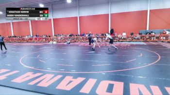 165 lbs Semifinal - Jonathan Kervin, Indiana Tech vs Jaden Vanderwall, Cornerstone