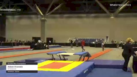 Abbee Alvarado - Double Mini Trampoline, All American - 2021 USA Gymnastics Championships