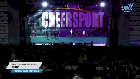 The Stingray All Stars - Ruby [2023 L1.1 Youth - PREP - Small] 2023 CHEERSPORT National All Star Cheerleading Championship