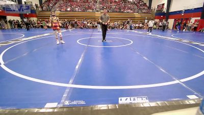 80 lbs Round Of 16 - Matthew Salazar, Bartlesville Wrestling Club vs Kannen Pitmon, Sulphur Youth Wrestling Club