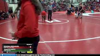 170 lbs Round 4 - Shaona Emmanuel, Iowa City, City High vs Teagyn Hartz, West Branch