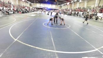 62 lbs Consi Of 4 - Bentley Newman, Illinois Valley Youth Wrestling vs Homero Valenzuela, Cornerstone Wrestling Club