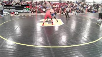 285 lbs Round 1 (8 Team) - Cayson Boltjes, Sidney vs Xakery Aleman, Lyman