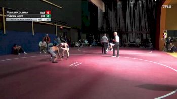 138 lbs 19th Place Match - Gavin Hove, Lisbon vs Jailen Coleman, Waterloo East